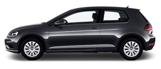 vw golf trendline seitenansicht