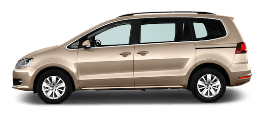volkswagen sharan seitenansicht
