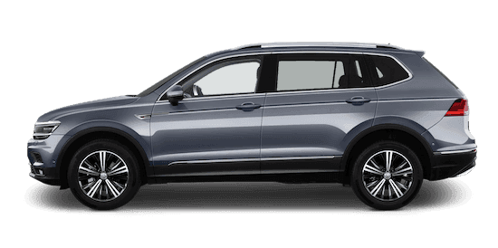 vw tiguan allspace seitenansicht
