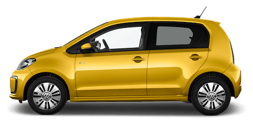 vw e up seitenansicht