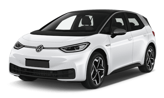 vw id3 frontansicht in weiss vw id3 frontansicht in weiss