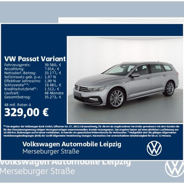Foto - Volkswagen Passat Variant Elegance 2.0 TDI 4M *R-Line*AHK*