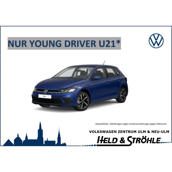 Foto - Volkswagen Polo 1,0 l 59 kW (80 PS) 5-Gang #YOUNG DRIVER U21