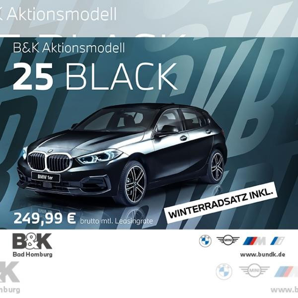 Foto - BMW 118 i Leasing ab 249,99 mtl. o. Anz. inkl. WKR