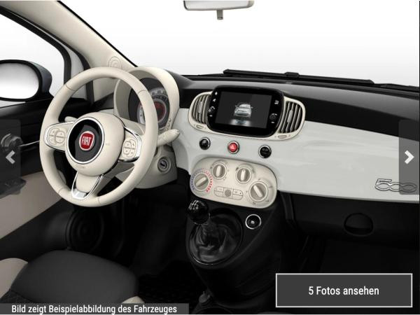 Foto - Fiat 500 Dolcevita 1.0 GSE 70PS GLASDACH & KLIMA | Lieferbar in ca. 10 Wochen