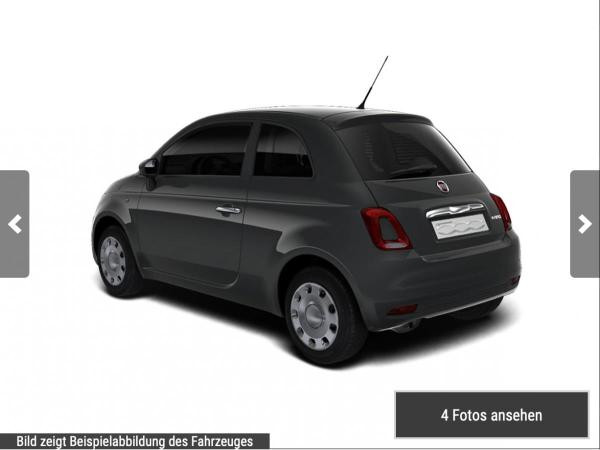 Foto - Fiat 500 Cult 1.0 GSE 70PS Klima & Sound | Lieferbar in ca. 12 Wochen