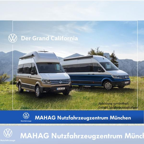 Foto - Volkswagen Grand California 600 Klima, Markise, Hochbett, PDC...