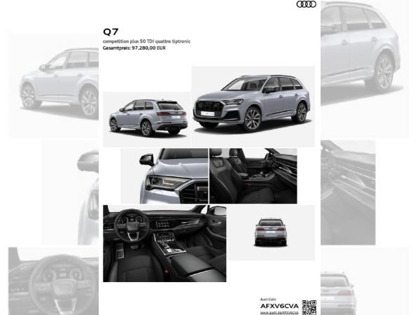 Foto - Audi Q7 S line 50 TDI quattro competition plus (verfügbar Oktober 2022)