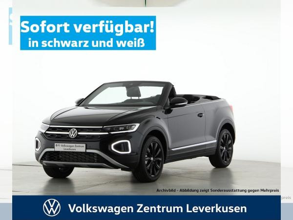 Foto - Volkswagen T-Roc Cabriolet Style 1.0 l TSI OPF 81 kW ab mtl. 289,- € LED ACC NAVI KAM PDC ++SOFORT VERFÜGBAR++