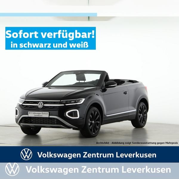Foto - Volkswagen T-Roc Cabriolet Style 1.0 l TSI OPF 81 kW ab mtl. 349,- € LED ACC NAVI KAM PDC ++SOFORT VERFÜGBAR++