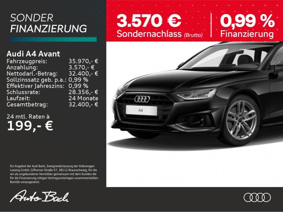 Audi A4 Avant advanced 35TFSI Stronic Navi ACC AHK