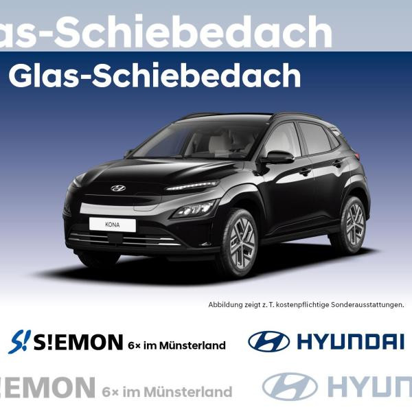 Foto - Hyundai Kona Elektro Trend 136PS ✔️ Glas-Schiebedach | Navigation | Q3.22 voraus. Lieferung
