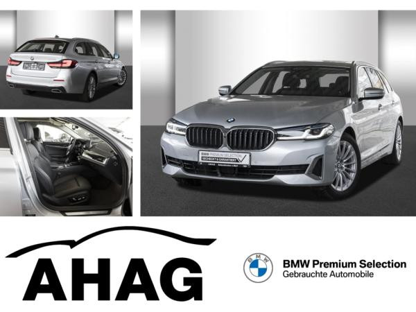 BMW 520 d Touring Aut. Luxury Line, HUD, Leder, Sitzbel., Lenkradheiz., Pano