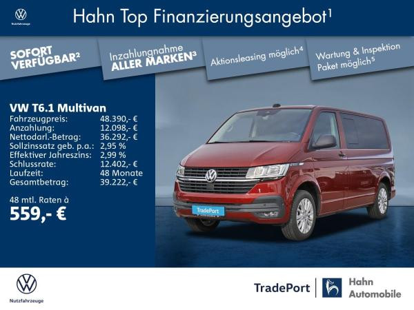 Volkswagen T6.1 Multivan Trendline 2,0TDI 81KW STANDHEIZUNG
