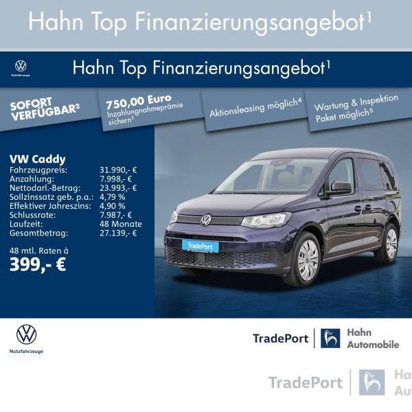 Foto - Volkswagen Caddy 5 2,0TDI 7-SITZER EPH BT GRA MFA+ FLÜGEL