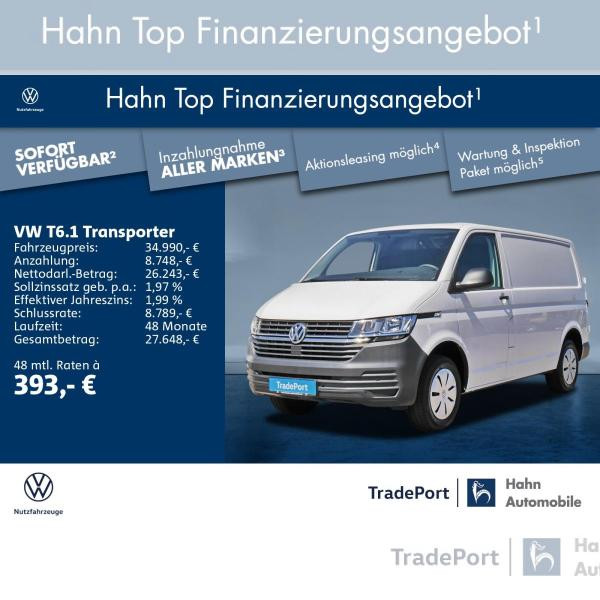 Foto - Volkswagen T6.1 Kasten KR 2,0TDI 110kW BT GAJA FLÜGEL EPH DAB