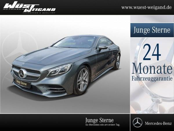 Mercedes-Benz S 560 4M Coupé+AMG-Line+HUD+SHZ+Massage+360°+Memory+Fahrass.-P.