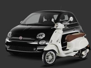 Fiat 500 Club + Vespa Primavera ❗️Kombi-Angebot - exklusiv & einzigartig ❗️▪️BLACK LEASING WEEK▪️