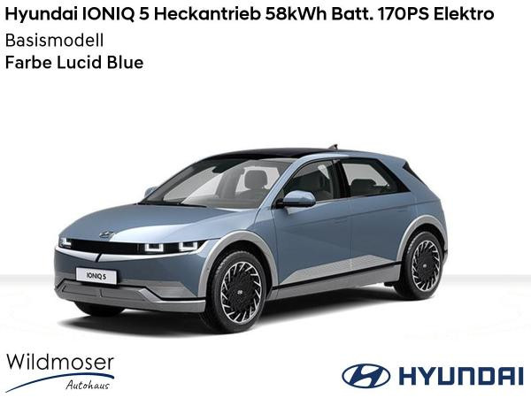 Hyundai IONIQ 5 ⚡ Heckantrieb 58kWh Batt. 170PS Elektro ⏱ 10 Monate Lieferzeit ✔️ Basismodell