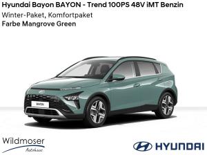 Hyundai Bayon ❤️ BAYON - Trend 100PS 48V iMT Benzin ⏱ 9 Monate Lieferzeit ✔️ mit 2 Zusatz-Paketen