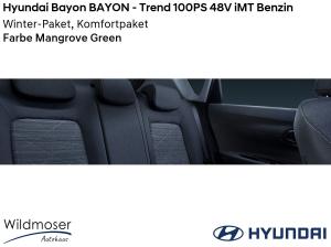 Hyundai Bayon ❤️ BAYON - Trend 100PS 48V iMT Benzin ⏱ 9 Monate Lieferzeit ✔️ mit 2 Zusatz-Paketen