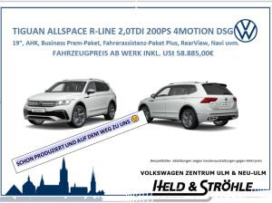 Foto - Volkswagen Tiguan Allspace R-Line SONDERMODELL 2,0 l TDI 4M 200 PS DSG  AHK, NAV, 19&quot;, Business uvm