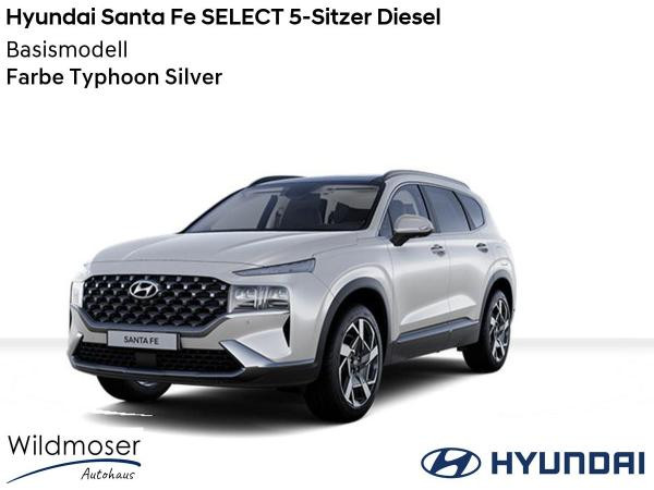 Hyundai Santa Fe ❤️ FL SELECT 5-Sitzer Diesel ⏱ 8 Monate Lieferzeit ✔️ Basismodell