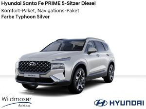 Hyundai Santa Fe ❤️ FL PRIME 5-Sitzer Diesel ⏱ 8 Monate Lieferzeit ✔️ mit 2 Zusatz-Paketen