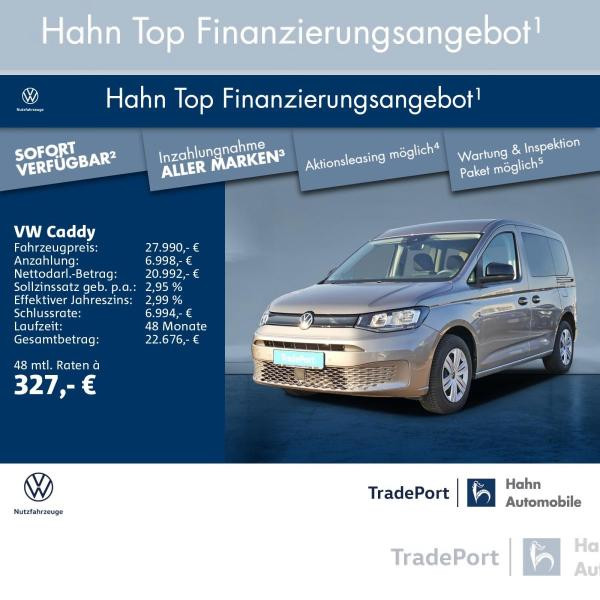 Foto - Volkswagen Caddy 5 2,0TDI 55kW STANDHEIZUNG PARKLENK NAVI