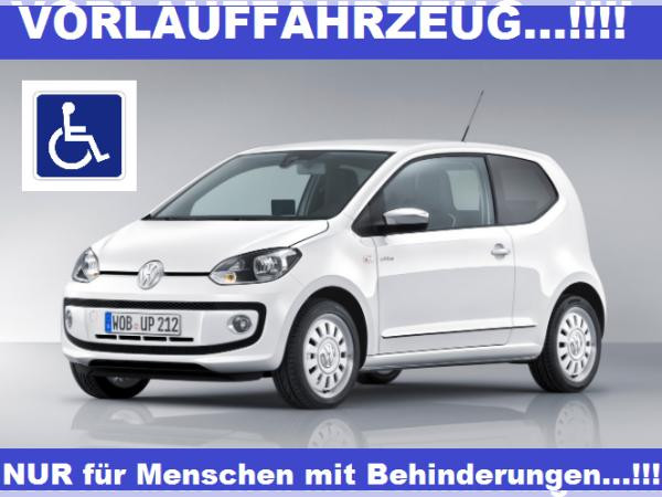 Volkswagen up! 1.0 VORLAUFFAHRZEUG..!!! NUR für Menschen mit Behinderungen