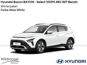 Hyundai Bayon ❤️ BAYON - Select 100PS 48V iMT Benzin ⏱ 9 Monate Lieferzeit ✔️ mit Winterpaket