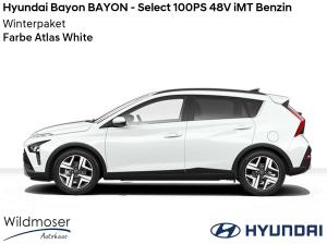 Hyundai Bayon ❤️ BAYON - Select 100PS 48V iMT Benzin ⏱ 9 Monate Lieferzeit ✔️ mit Winterpaket
