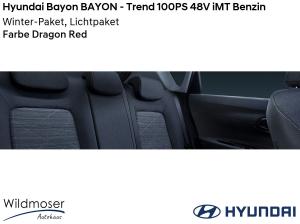 Hyundai Bayon ❤️ BAYON - Trend 100PS 48V iMT Benzin ⏱ 9 Monate Lieferzeit ✔️ mit 2 Zusatz-Paketen