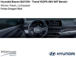 Hyundai Bayon ❤️ BAYON - Trend 100PS 48V iMT Benzin ⏱ 9 Monate Lieferzeit ✔️ mit 2 Zusatz-Paketen
