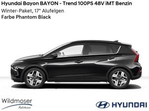 Hyundai Bayon ❤️ BAYON - Trend 100PS 48V iMT Benzin ⏱ 9 Monate Lieferzeit ✔️ mit 2 Zusatz-Paketen