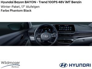 Hyundai Bayon ❤️ BAYON - Trend 100PS 48V iMT Benzin ⏱ 9 Monate Lieferzeit ✔️ mit 2 Zusatz-Paketen