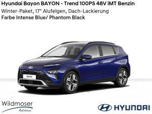 Hyundai Bayon ❤️ BAYON - Trend 100PS 48V iMT Benzin ⏱ 9 Monate Lieferzeit ✔️ mit 3 Zusatz-Paketen