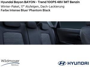 Hyundai Bayon ❤️ BAYON - Trend 100PS 48V iMT Benzin ⏱ 9 Monate Lieferzeit ✔️ mit 3 Zusatz-Paketen