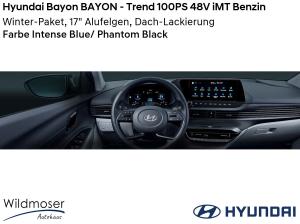 Hyundai Bayon ❤️ BAYON - Trend 100PS 48V iMT Benzin ⏱ 9 Monate Lieferzeit ✔️ mit 3 Zusatz-Paketen