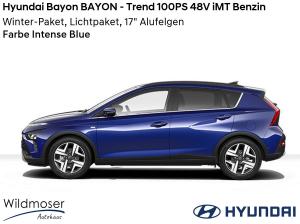 Hyundai Bayon ❤️ BAYON - Trend 100PS 48V iMT Benzin ⏱ 9 Monate Lieferzeit ✔️ mit 3 Zusatz-Paketen