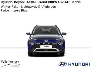 Hyundai Bayon ❤️ BAYON - Trend 100PS 48V iMT Benzin ⏱ 9 Monate Lieferzeit ✔️ mit 3 Zusatz-Paketen