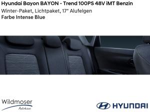 Hyundai Bayon ❤️ BAYON - Trend 100PS 48V iMT Benzin ⏱ 9 Monate Lieferzeit ✔️ mit 3 Zusatz-Paketen