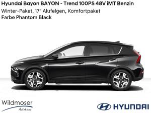 Hyundai Bayon ❤️ BAYON - Trend 100PS 48V iMT Benzin ⏱ 9 Monate Lieferzeit ✔️ mit 3 Zusatz-Paketen