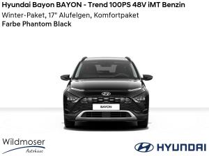 Hyundai Bayon ❤️ BAYON - Trend 100PS 48V iMT Benzin ⏱ 9 Monate Lieferzeit ✔️ mit 3 Zusatz-Paketen