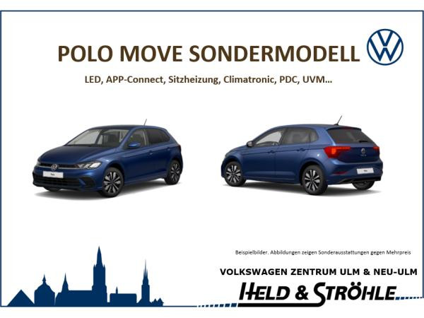 Foto - Volkswagen Polo MOVE Sondermodell 1,0 l 59 kW (80 PS) 5-Gang