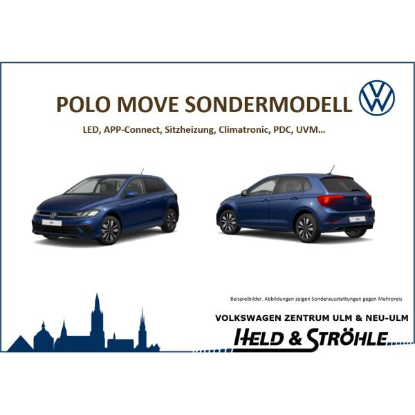 Foto - Volkswagen Polo MOVE Sondermodell 1,0 l 59 kW (80 PS) 5-Gang