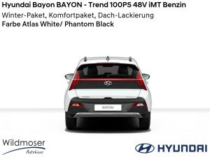 Hyundai Bayon ❤️ BAYON - Trend 100PS 48V iMT Benzin ⏱ 9 Monate Lieferzeit ✔️ mit 3 Zusatz-Paketen
