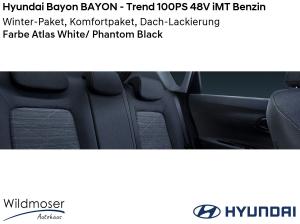 Hyundai Bayon ❤️ BAYON - Trend 100PS 48V iMT Benzin ⏱ 9 Monate Lieferzeit ✔️ mit 3 Zusatz-Paketen