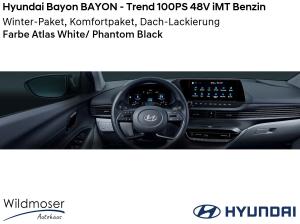 Hyundai Bayon ❤️ BAYON - Trend 100PS 48V iMT Benzin ⏱ 9 Monate Lieferzeit ✔️ mit 3 Zusatz-Paketen