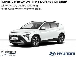 Hyundai Bayon ❤️ BAYON - Trend 100PS 48V iMT Benzin ⏱ 9 Monate Lieferzeit ✔️ mit 2 Zusatz-Paketen